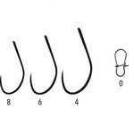 Nomura Barbless Hooks with Snap 10pc
